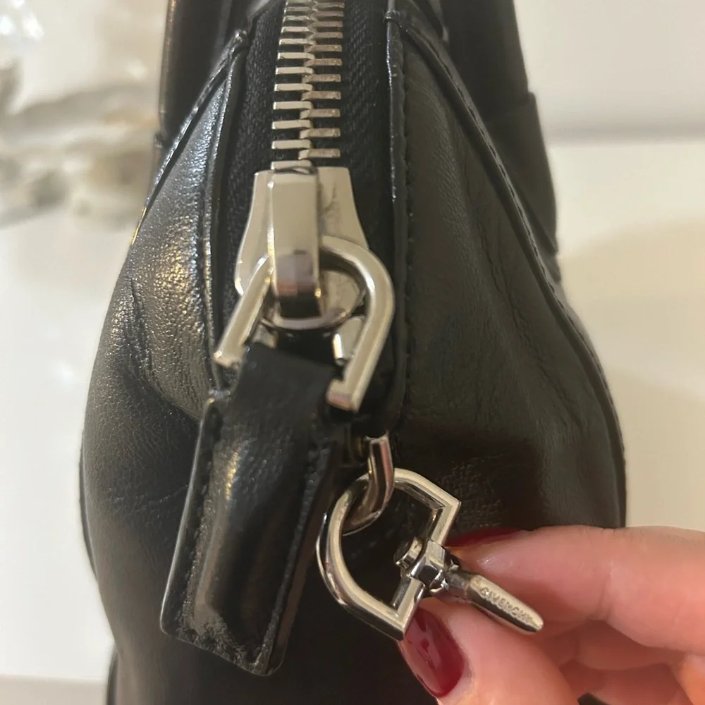 Authentic Givenchy Black Satchel Bag - Picture 4 of 11